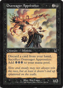 Magic The Gathering: Odyssey EN: #154 Overeager Apprentice
