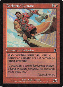 Magic The Gathering: Odyssey EN: #175 Barbarian Lunatic