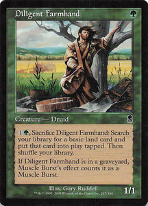 Magic The Gathering: Odyssey EN: #237 Diligent Farmhand