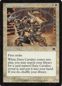 Magic The Gathering: Onslaught EN: #18 Daru Cavalier