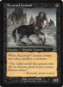 Magic The Gathering: Onslaught EN: #123 Accursed Centaur