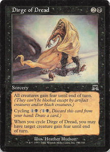 Magic The Gathering: Onslaught EN: #138 Dirge of Dread