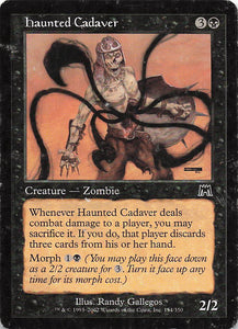 Magic The Gathering: Onslaught EN: #154 Haunted Cadaver
