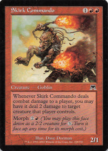 Magic The Gathering: Onslaught EN: #228 Skirk Commando