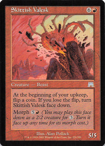 Magic The Gathering: Onslaught EN: #231 Skittish Valesk
