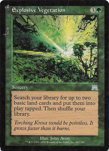Magic The Gathering: Onslaught EN: #263 Explosive Vegetation