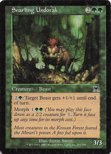 Magic The Gathering: Onslaught EN: #283 Snarling Undorak