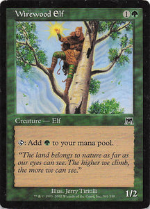 Magic The Gathering: Onslaught EN: #301 Wirewood Elf