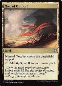 Magic The Gathering: Commander 2017 EN: #265 Nomad Outpost
