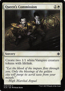Magic The Gathering: Ixalan EN: #29 Queen's Commission