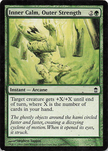 Magic The Gathering: Saviors of Kamigawa EN: #133 Inner Calm, Outer Strength