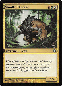 Magic The Gathering: Shards of Alara EN: #209 Woolly Thoctar