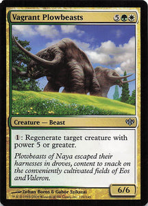 Magic The Gathering: Conflux EN: #129 Vagrant Plowbeasts