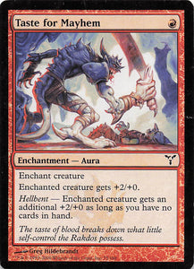 Magic The Gathering: Dissension EN: #75 Taste for Mayhem