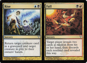 Magic The Gathering: Dissension EN: #156 Rise // Fall