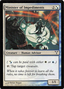 Magic The Gathering: Dissension EN: #144 Minister of Impediments