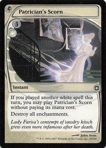 Magic The Gathering: Future Sight EN: #29 Patrician's Scorn