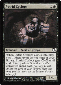 Magic The Gathering: Future Sight EN: #75 Putrid Cyclops