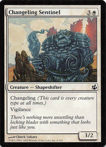 Magic The Gathering: Morningtide EN: #6 Changeling Sentinel
