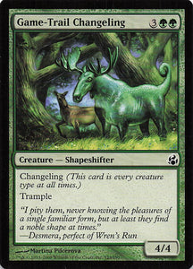 Magic The Gathering: Morningtide EN: #125 Game-trail Changeling