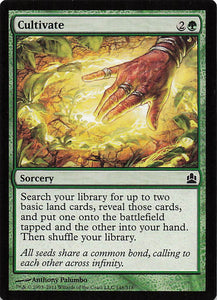 Magic The Gathering: Commander EN: #148 Cultivate