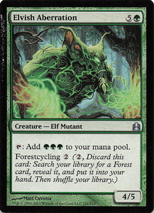 Magic The Gathering: Commander EN: #151 Elvish Aberration