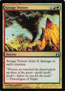 Magic The Gathering: Commander EN: #222 Savage Twister