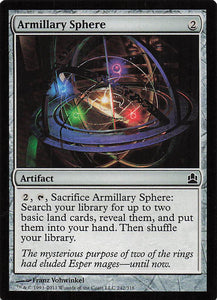 Magic The Gathering: Commander EN: #242 Armillary Sphere