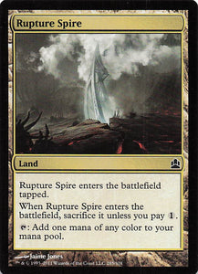 Magic The Gathering: Commander EN: #285 Rupture Spire