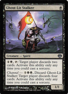 Magic The Gathering: Duel Decks: Garruk vs. Liliana EN: #34 Ghost-Lit Stalker