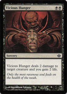 Magic The Gathering: Duel Decks: Garruk vs. Liliana EN: #50 Vicious Hunger