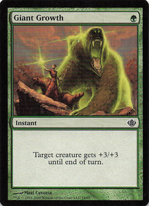 Magic The Gathering: Duel Decks: Garruk vs. Liliana EN: #14 Giant Growth