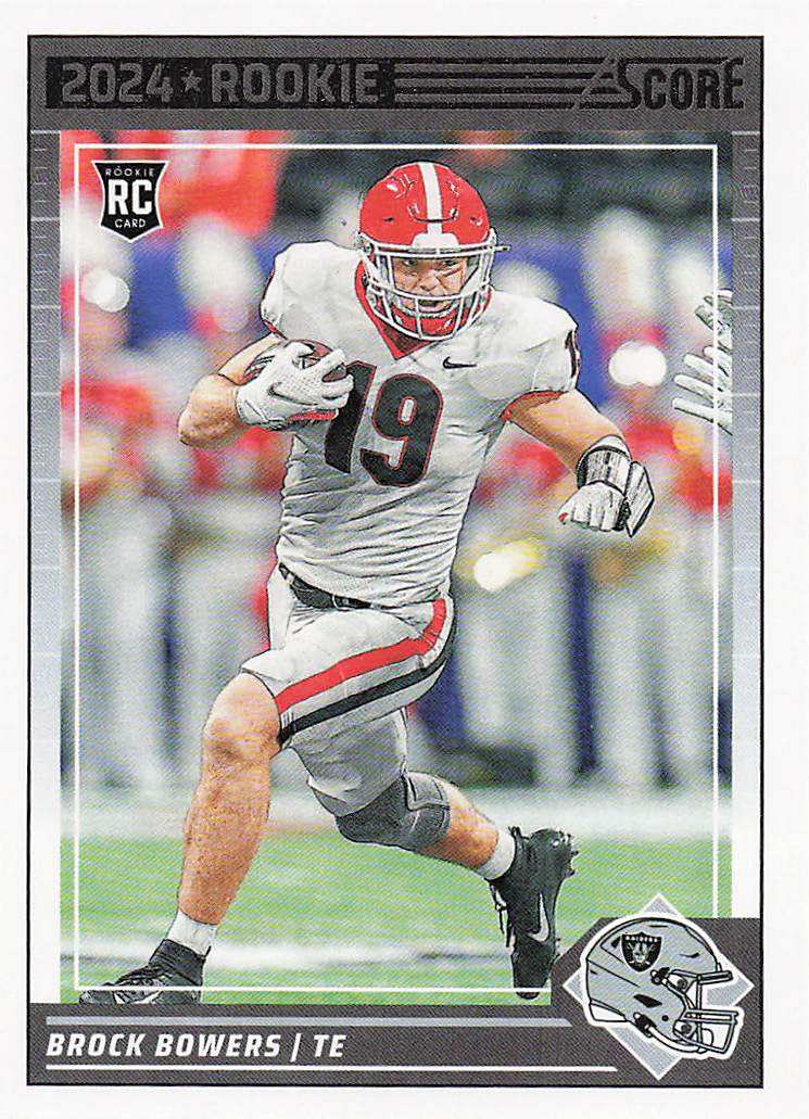 2024 Score Football Brock Bowers #310 RC