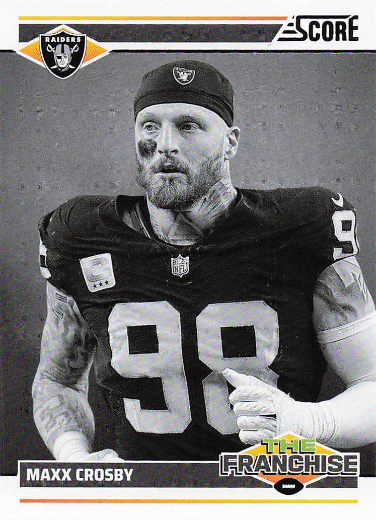 2024 Score Football The Franchise Maxx Crosby #17