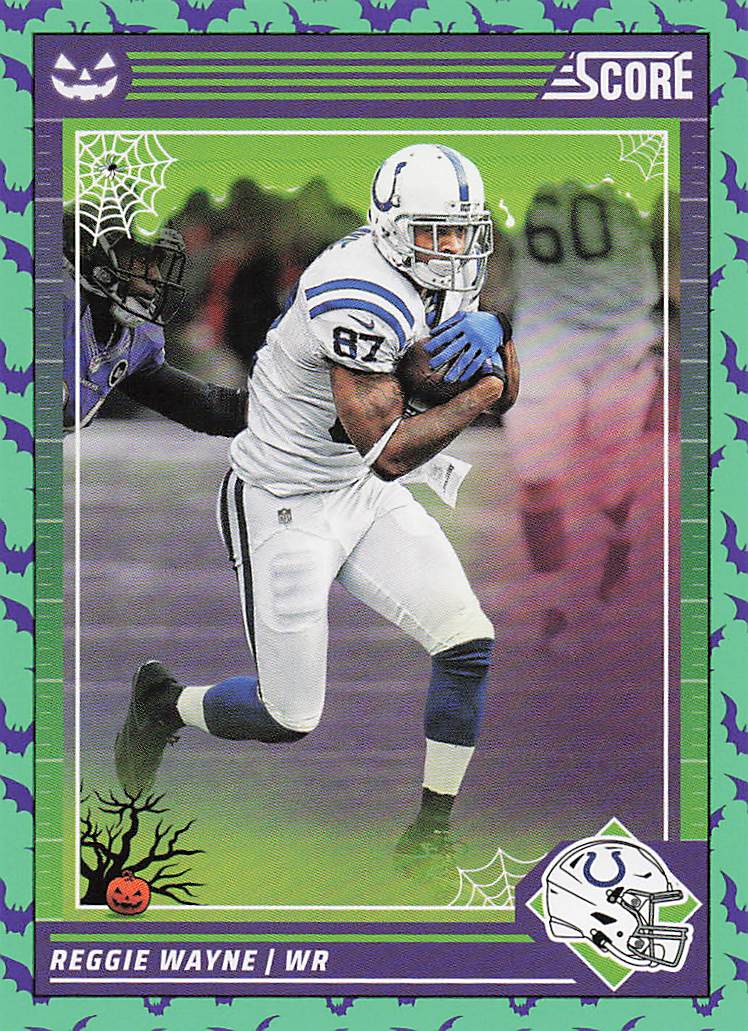 2024 Score Football Rising Stars Green Bats Reggie Wayne #126