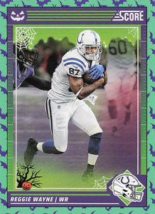 2024 Score Football Rising Stars Green Bats Reggie Wayne #126