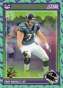 2024 Score Football Rising Stars Green Bats Tony Boselli #133