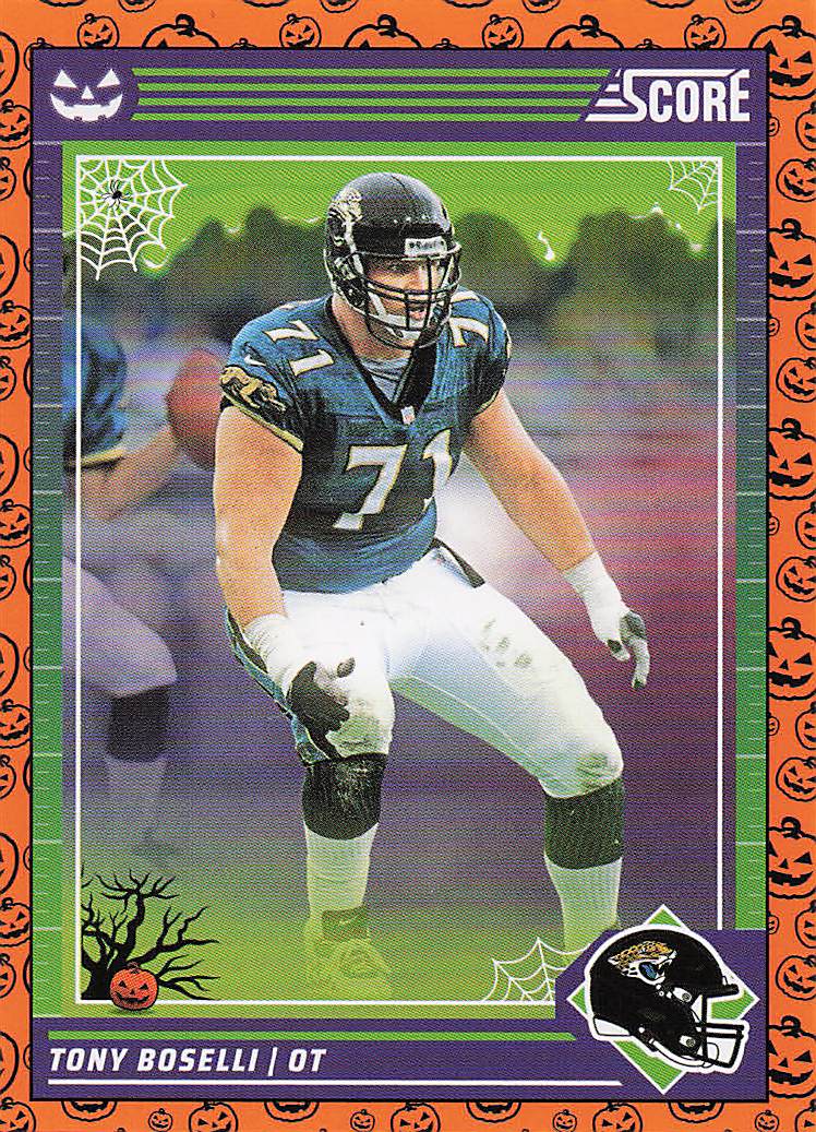 2024 Score Football Rising Stars Orange Pumpkins Tony Boselli #133