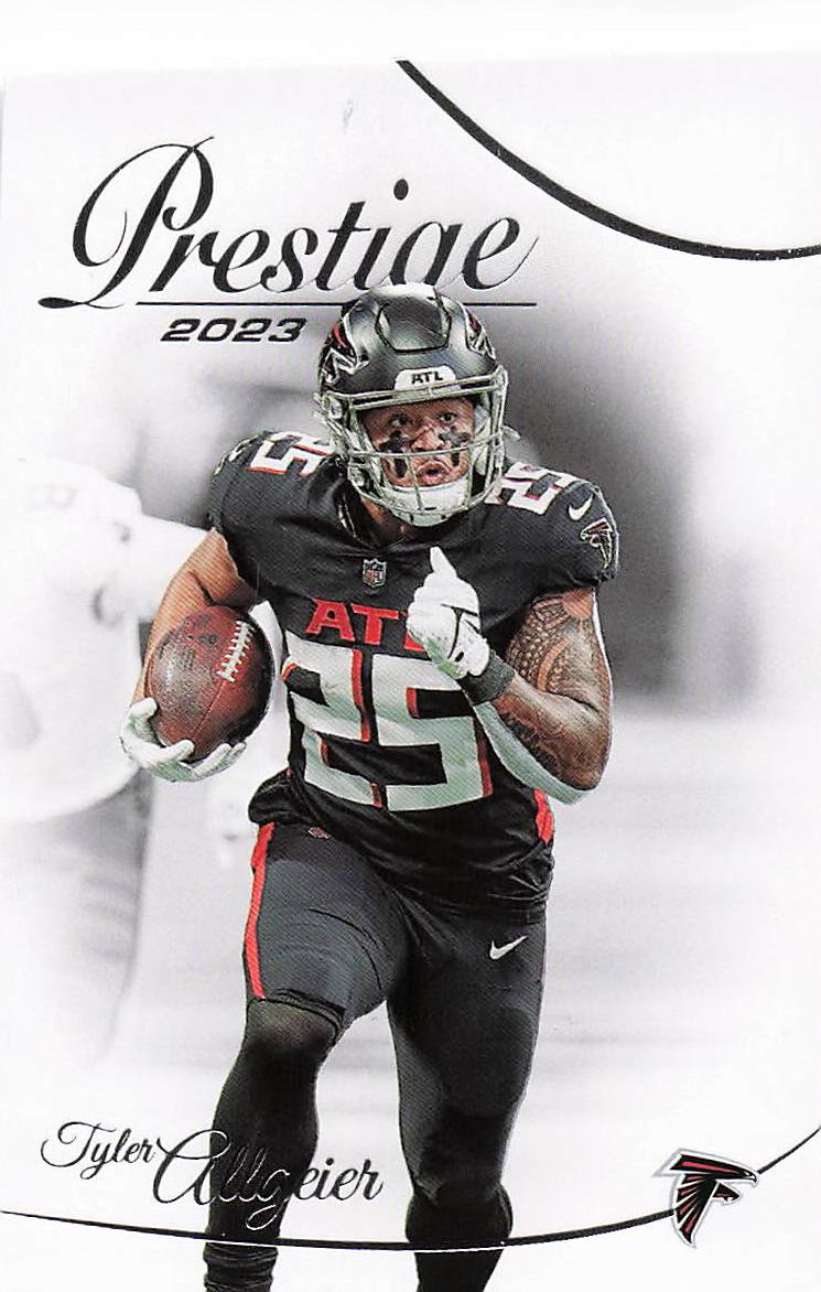 2023 Prestige Football Tyler Allgeier #19