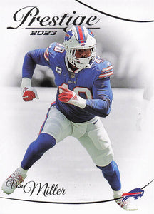 2023 Prestige Football Von Miller #38