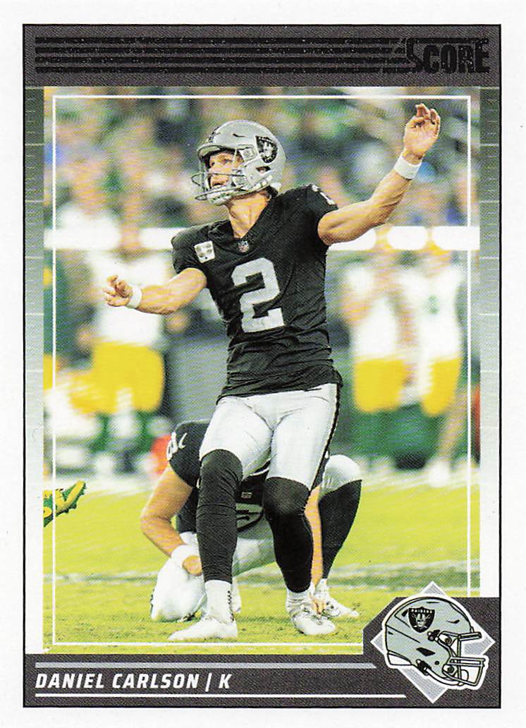 2024 Score Football Daniel Carlson #146