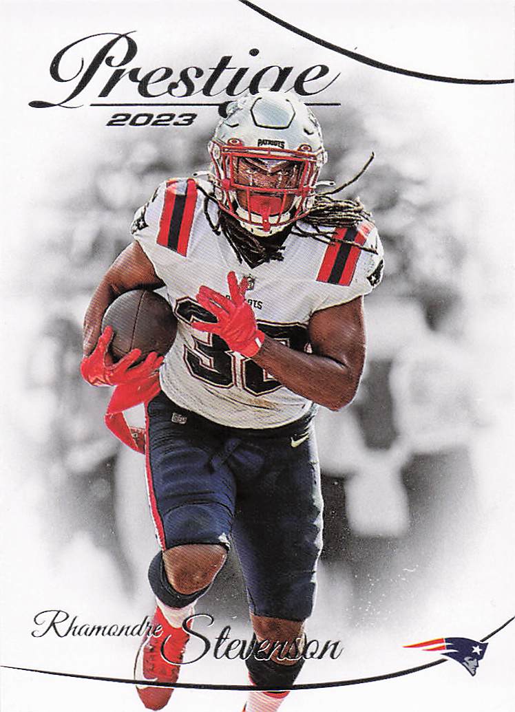 2023 Prestige Football Rhamondre Stevenson #201