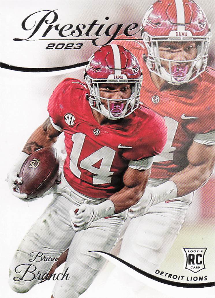 2023 Prestige Football Brian Branch #307 RC