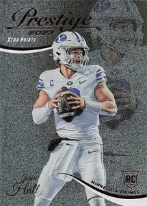 2023 Prestige Football Xtra Points Dots Jaren Hall #346 RC