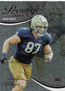 2023 Prestige Football Xtra Points Dots Michael Mayer #365 RC