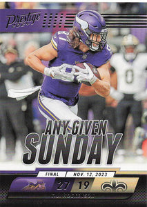 2024 Prestige Football Any Given Sunday T.J. Hockenson #AGS-THN