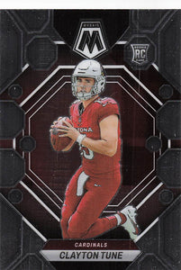 2023 Mosaic Football Clayton Tune #302 RC
