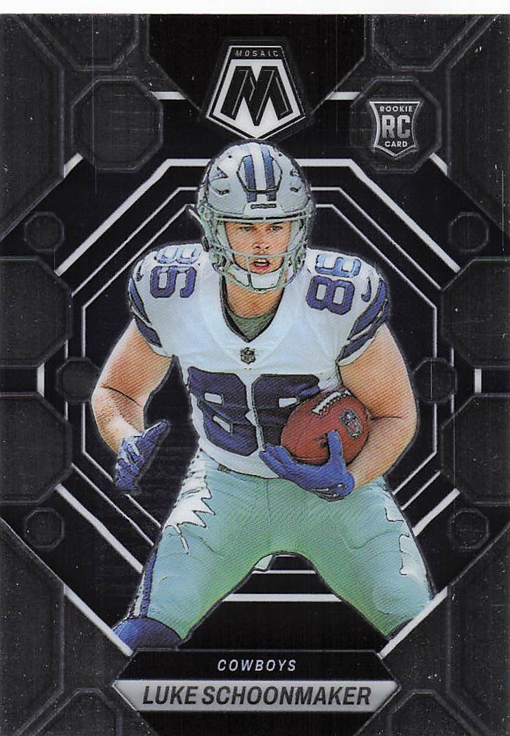 2023 Mosaic Football Luke Schoonmaker #344 RC