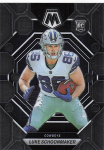 2023 Mosaic Football Luke Schoonmaker #344 RC