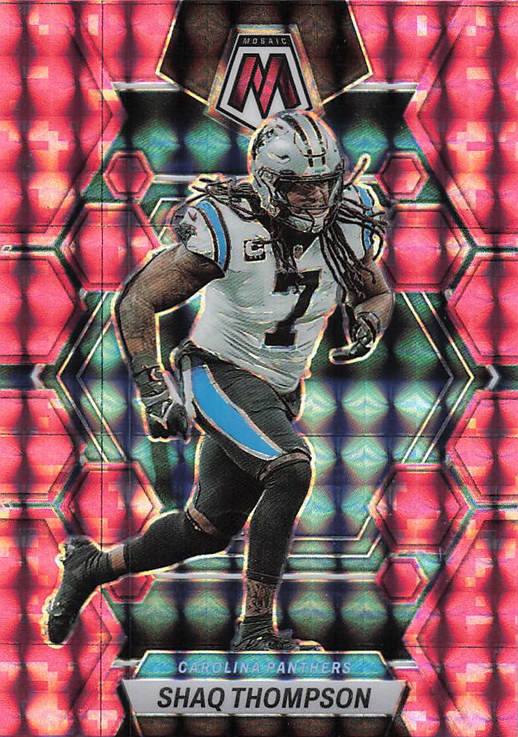 2023 Mosaic Football Camo Pink Mosaic Shaq Thompson #31